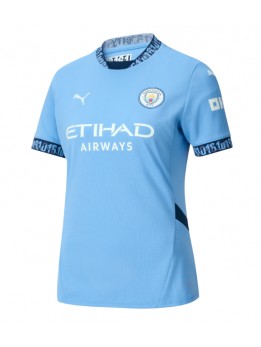 Manchester City Heimtrikot für Frauen 2024-25 Kurzarm